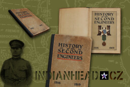 INDIANHEAD.CZ IM40008 US 2ID WWI BOOK HISTORY OF THE SECOND ENGINEERS 1916-1919 FROM ITS ORGANIZATION IN MEXICO 1916 TO ITS WATCH ON THE RHENI 1919
